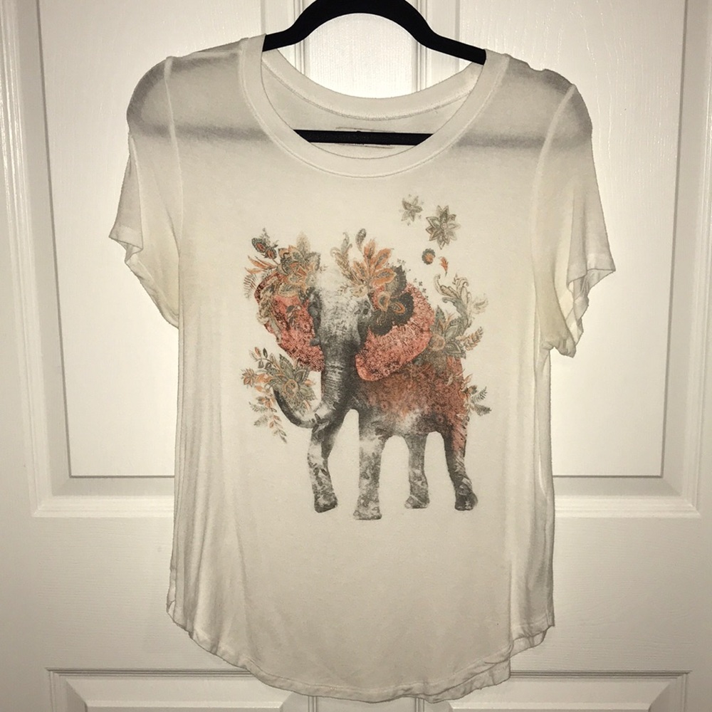 HOLLISTER | elephant tshirt